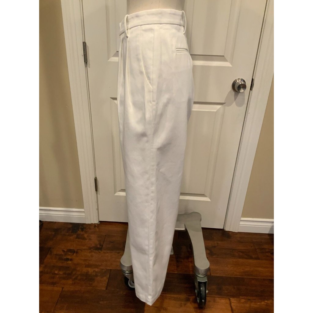Sir The Label Men's White Ivory Mikkah Pant Pleated Fit Pants, Size 32, Nwt! — image 5 of 8